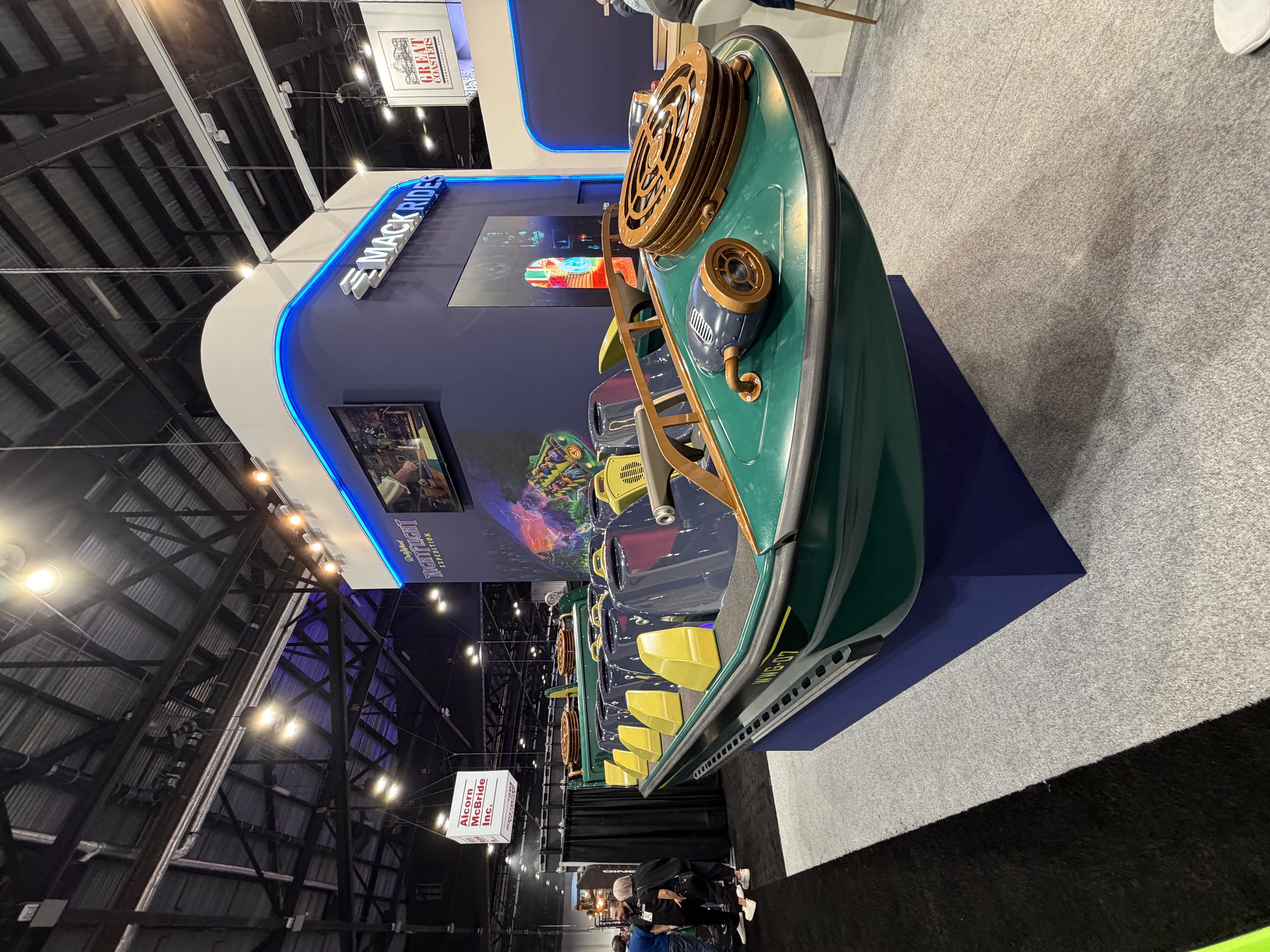 Mack Rides Night Flight boat ride