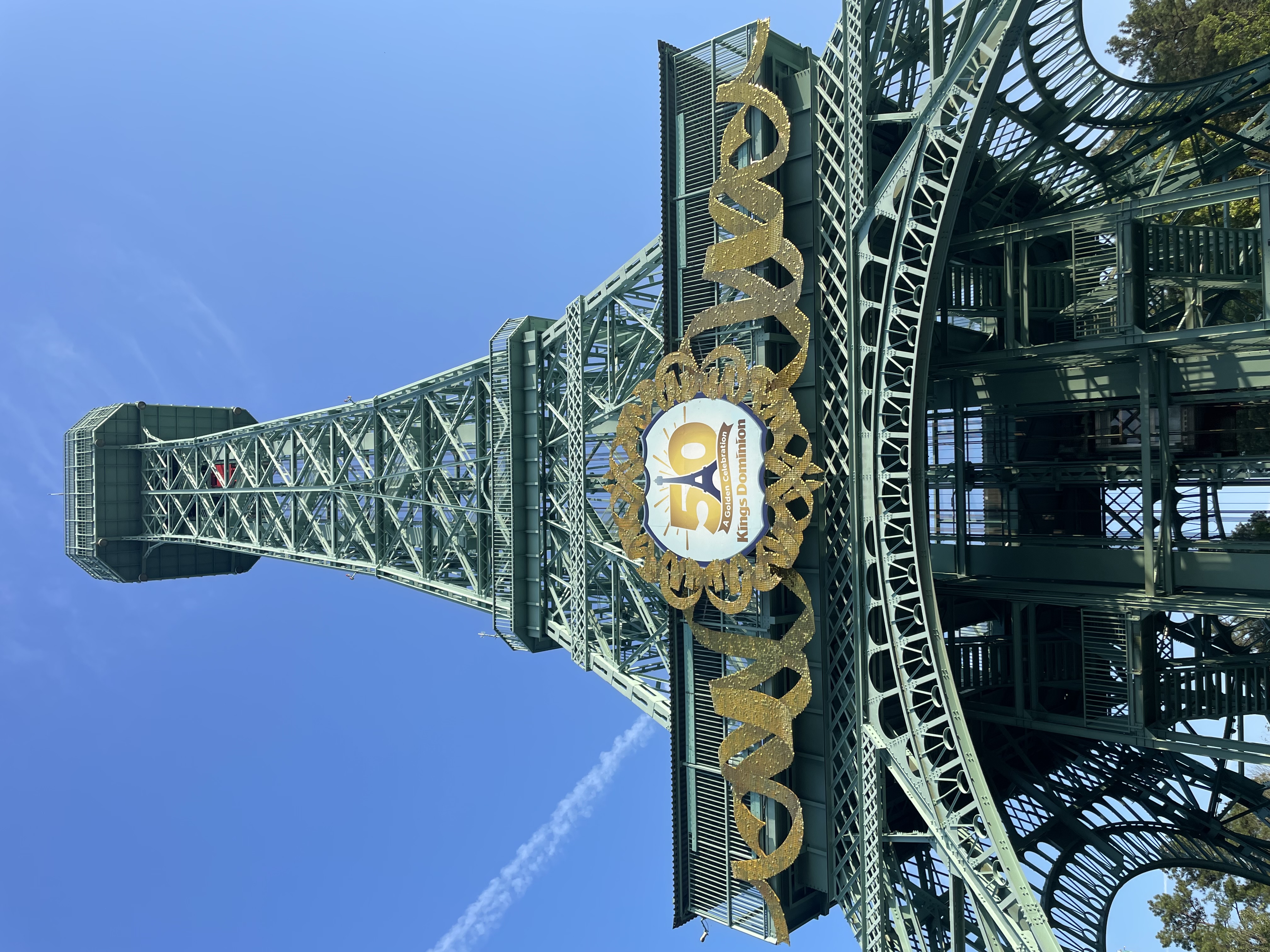 KD's Eiffel Tower all dressed up
