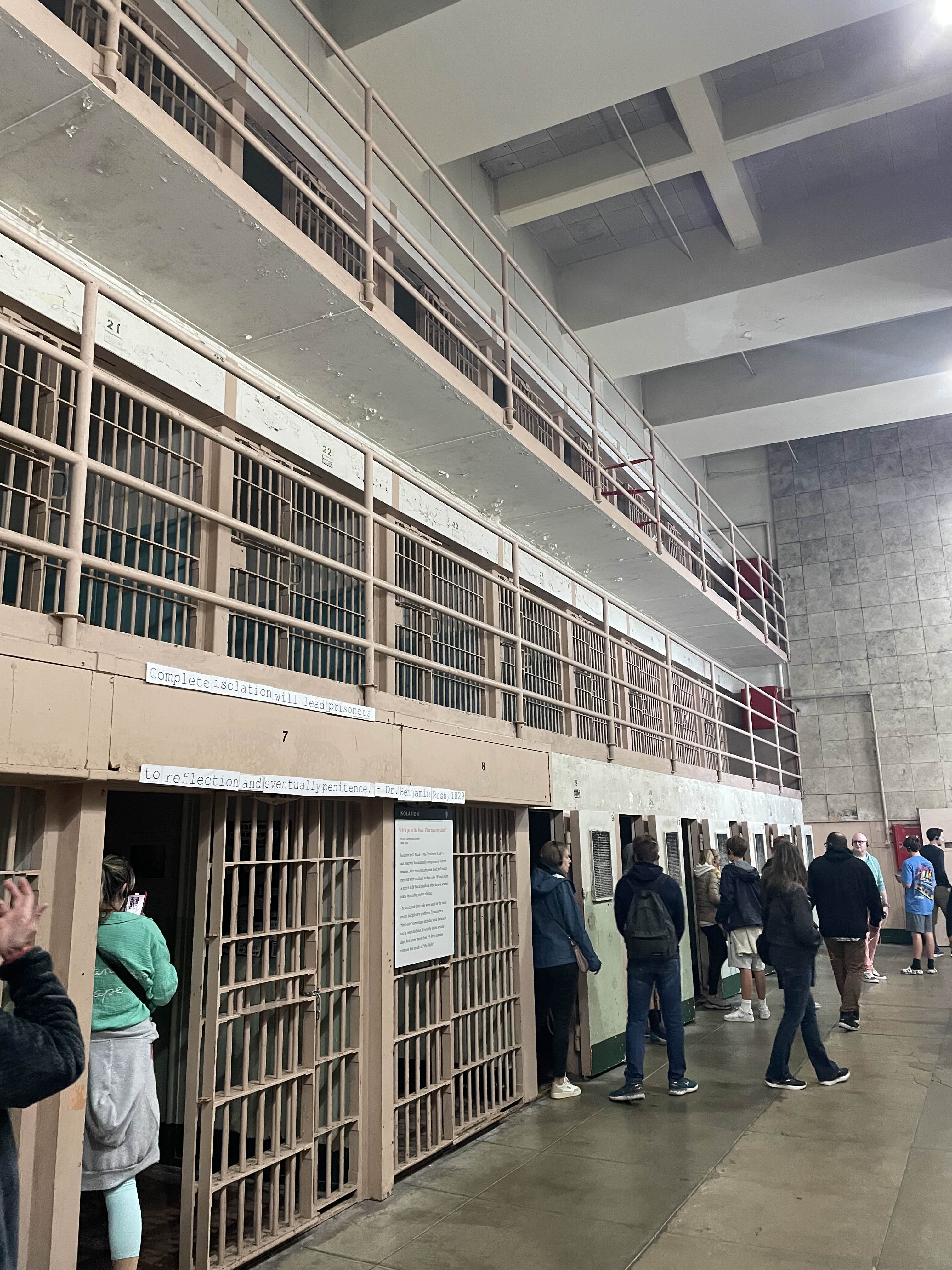 Alternate view of the cellblock