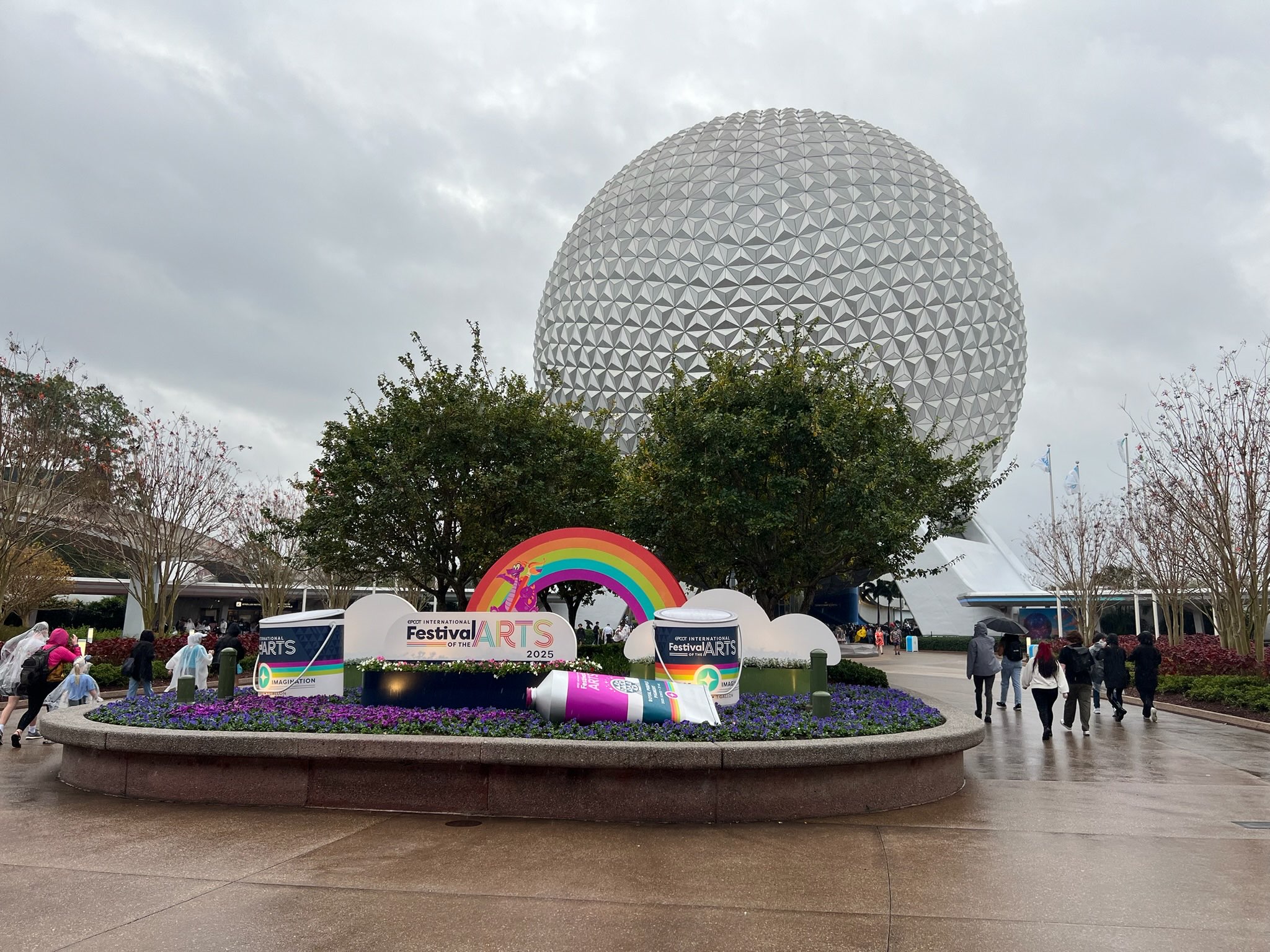 EPCOT's beautiful enterance
