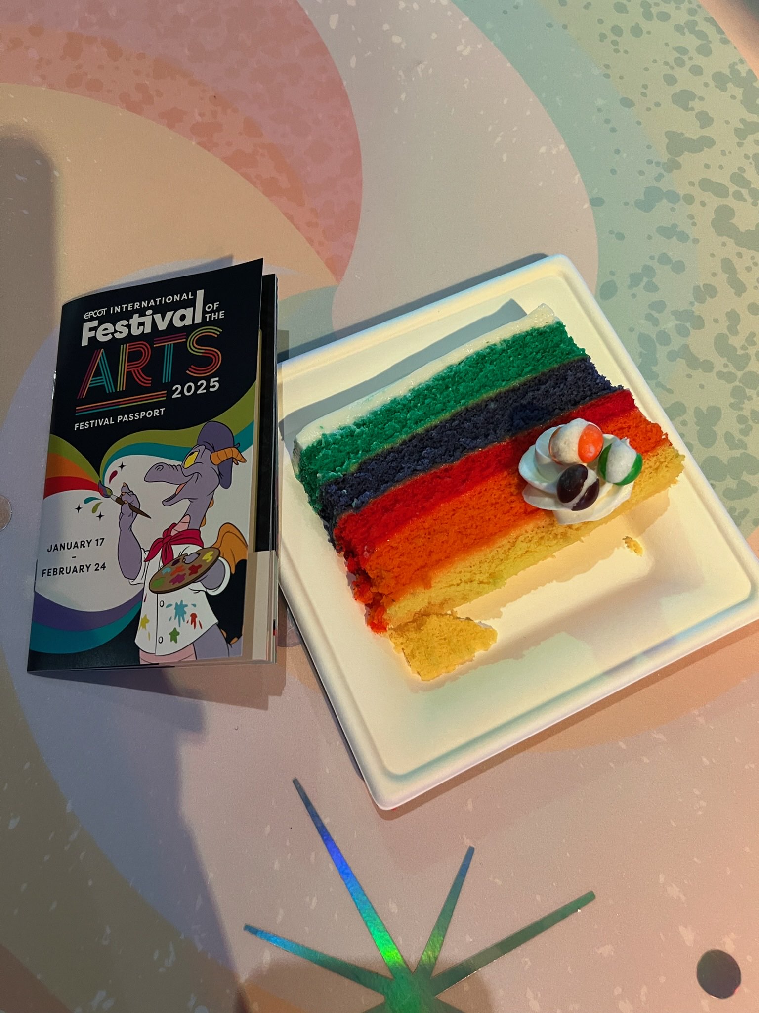 Rainbow cake