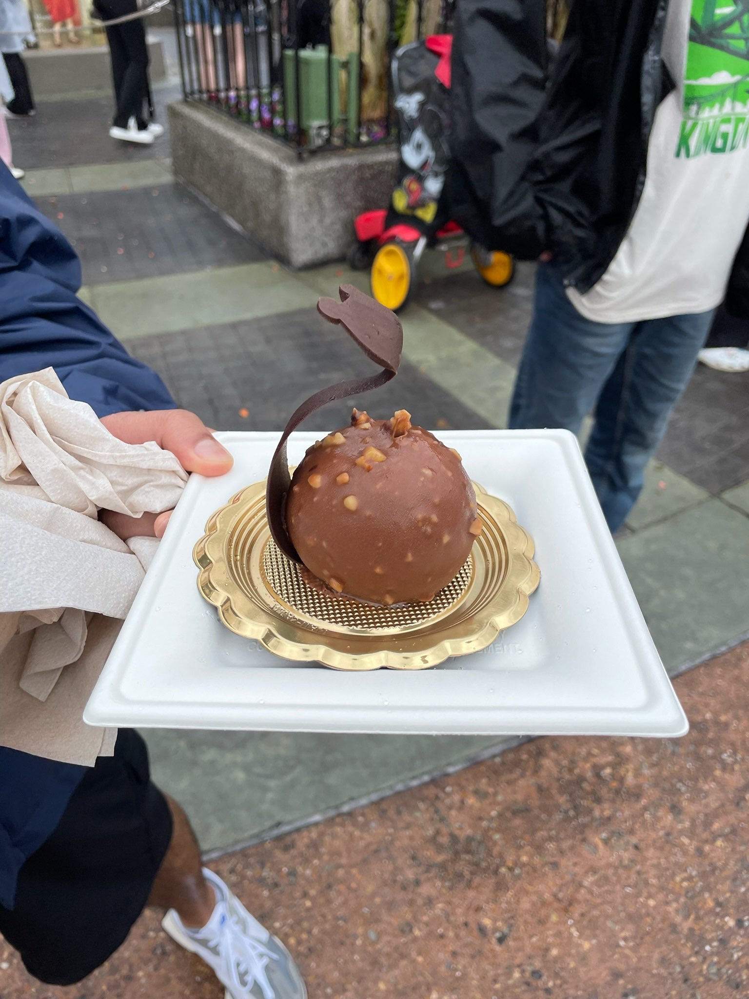 One of the many dishes tried at EPCOT