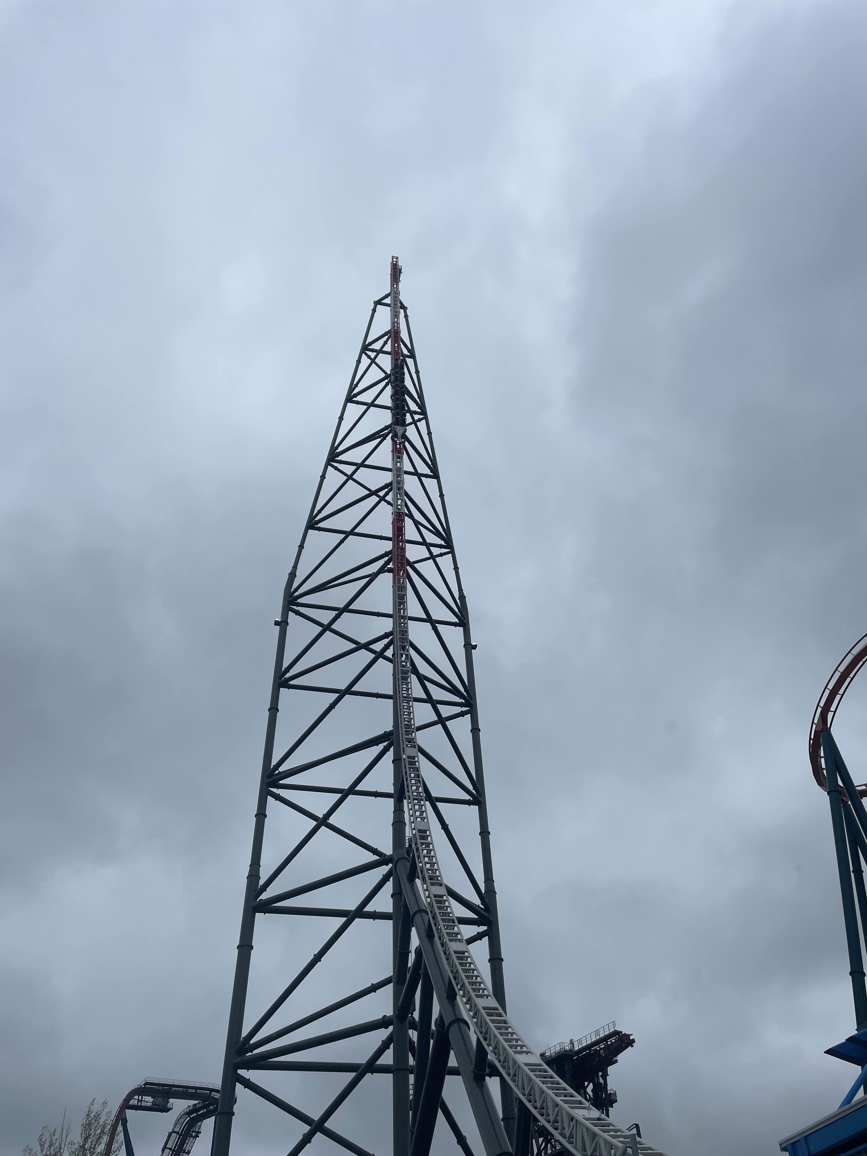 Top Thrill 2's 420ft Spike
