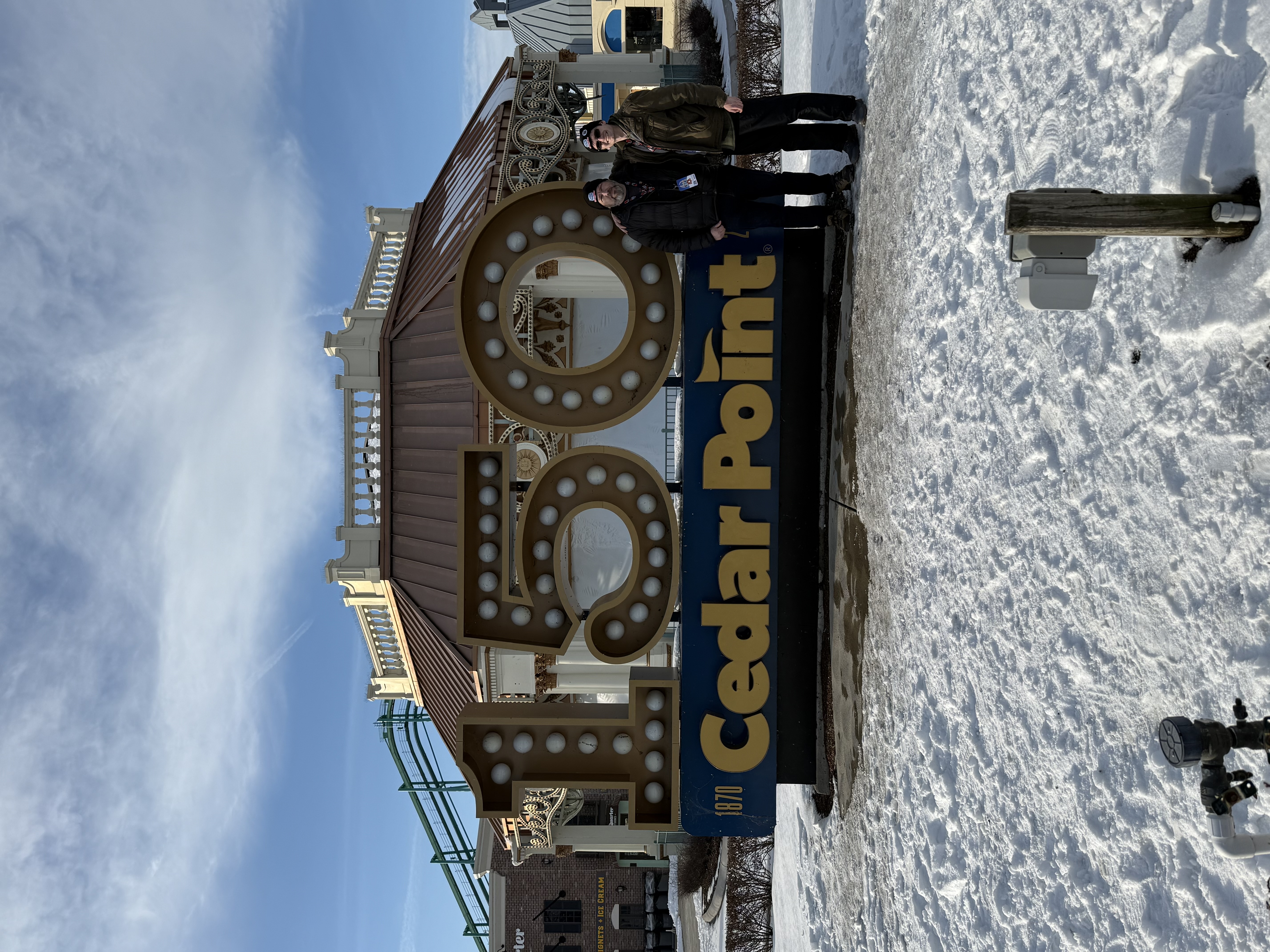 Last look at the 150 sign before it was ultimately replaced