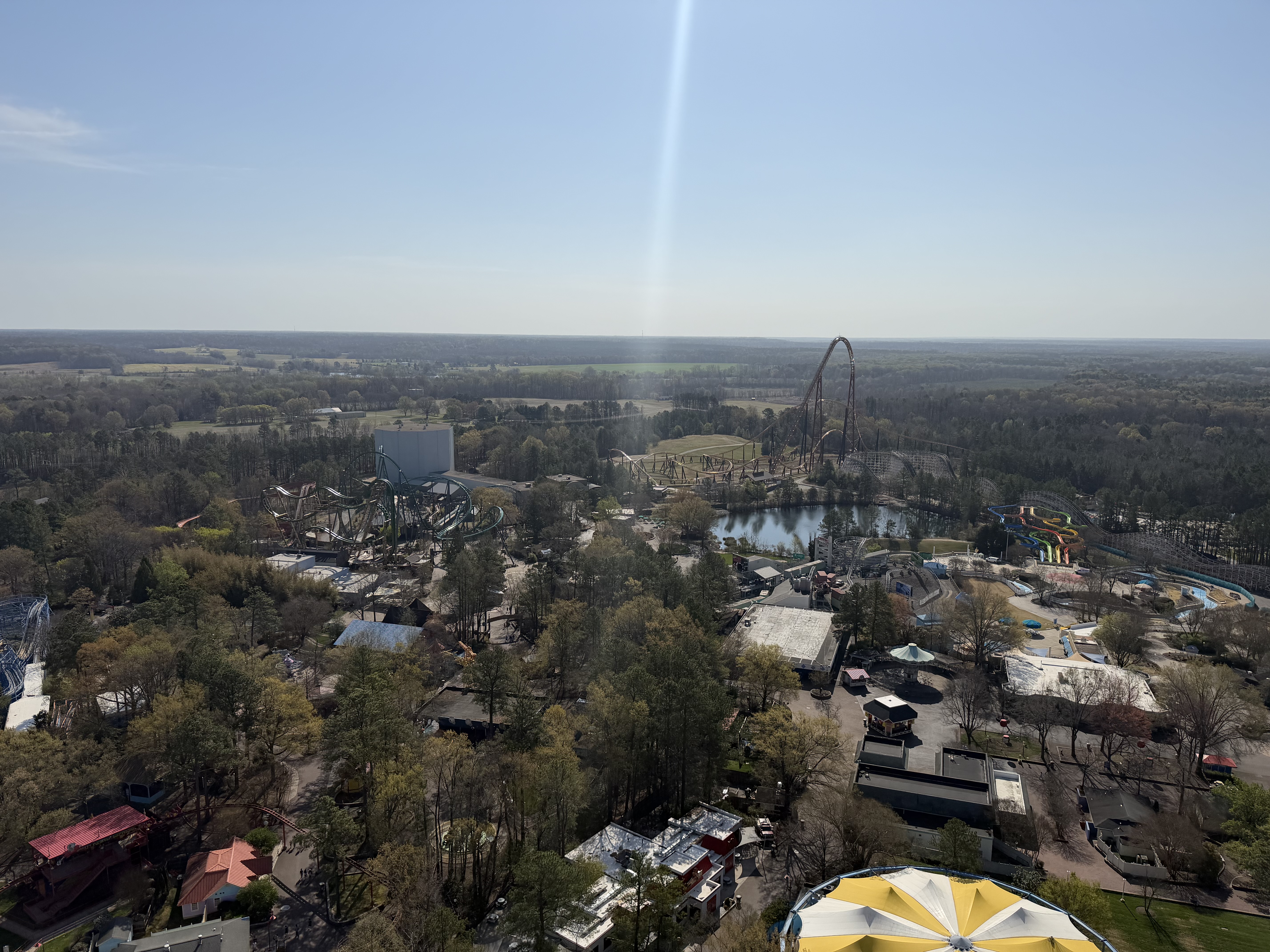 View from top of the Eiffel Tower